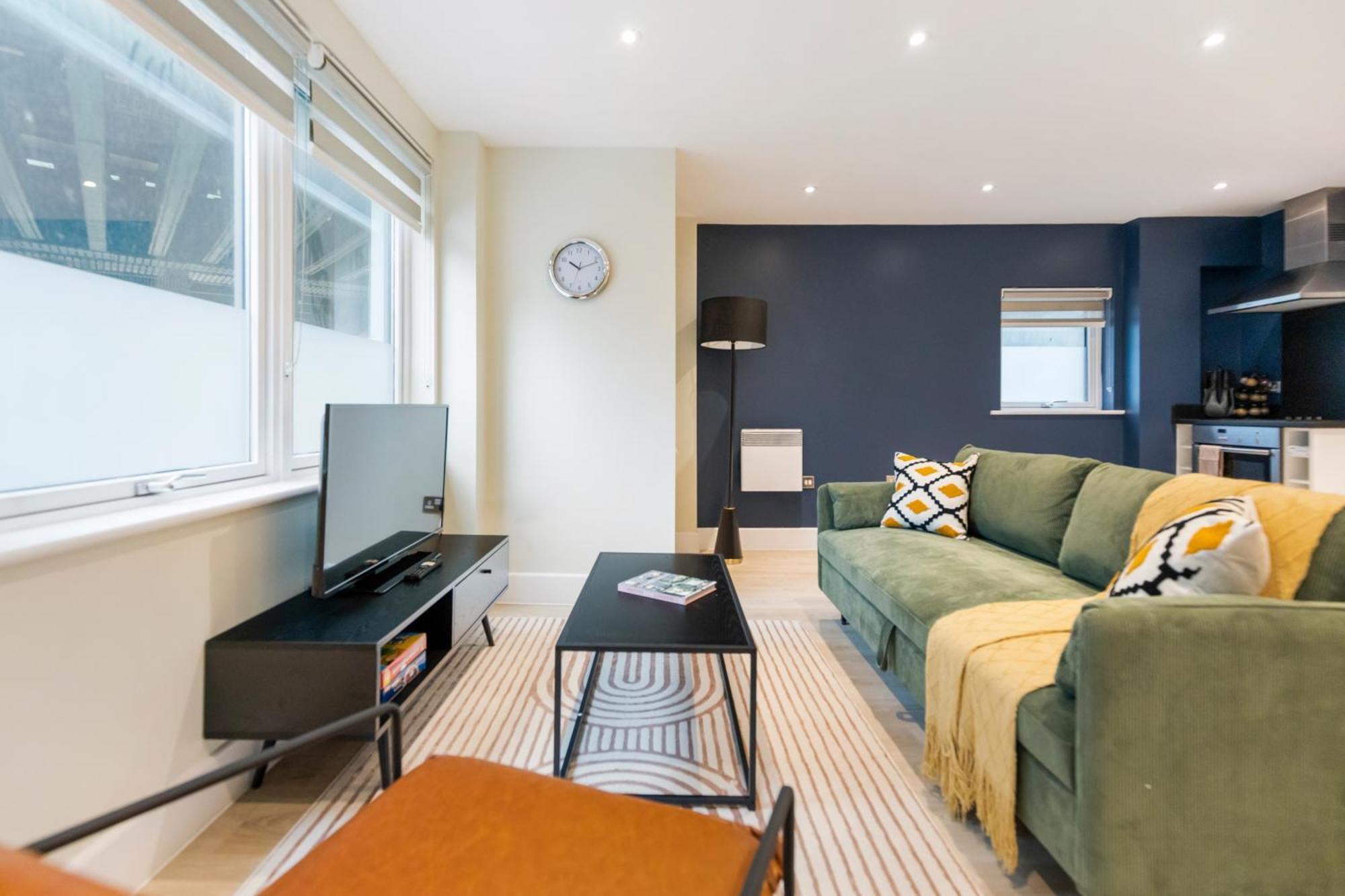 Urban Retreat In Southwark 1br Gem For 3 Апартаменты